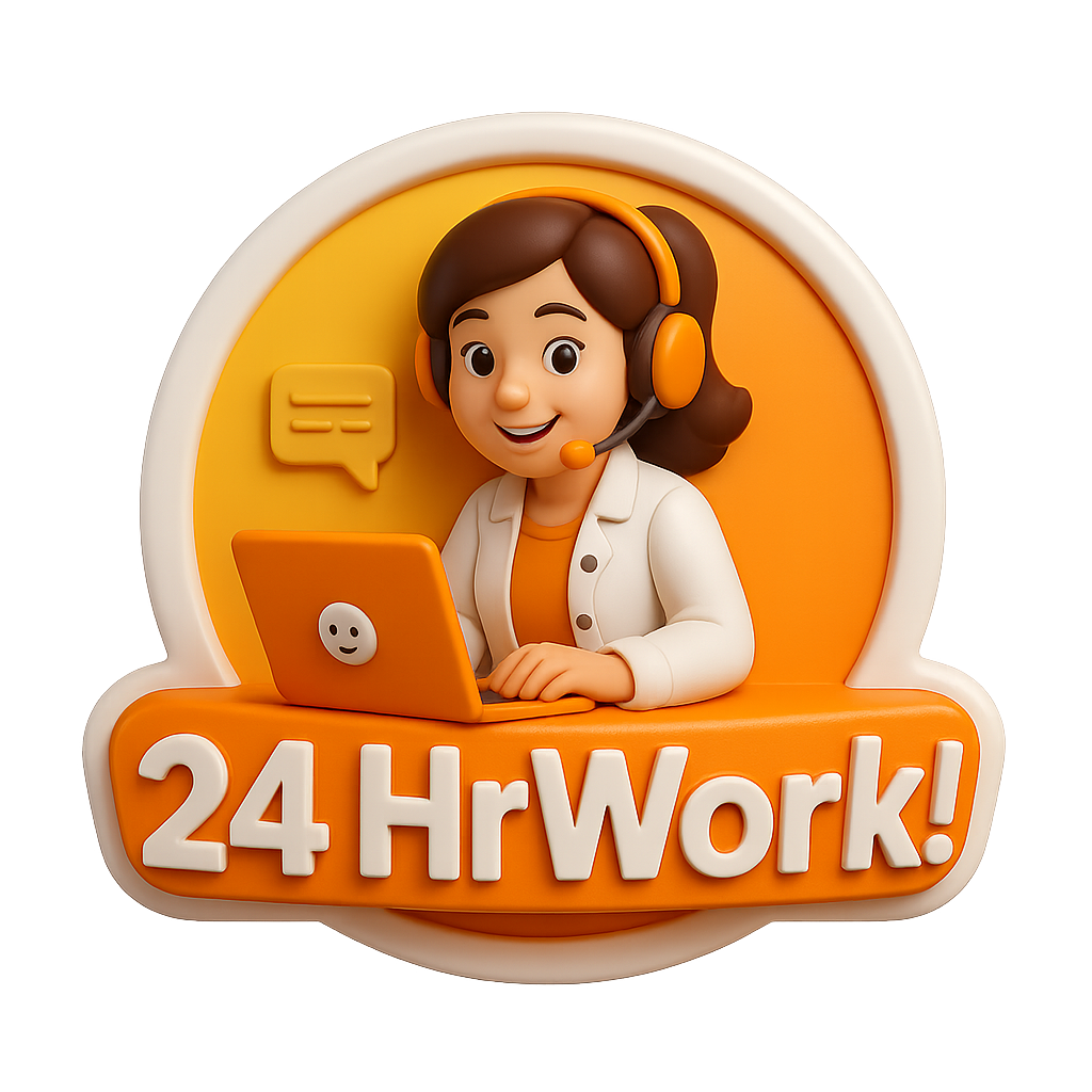 24HrWork App Icon
